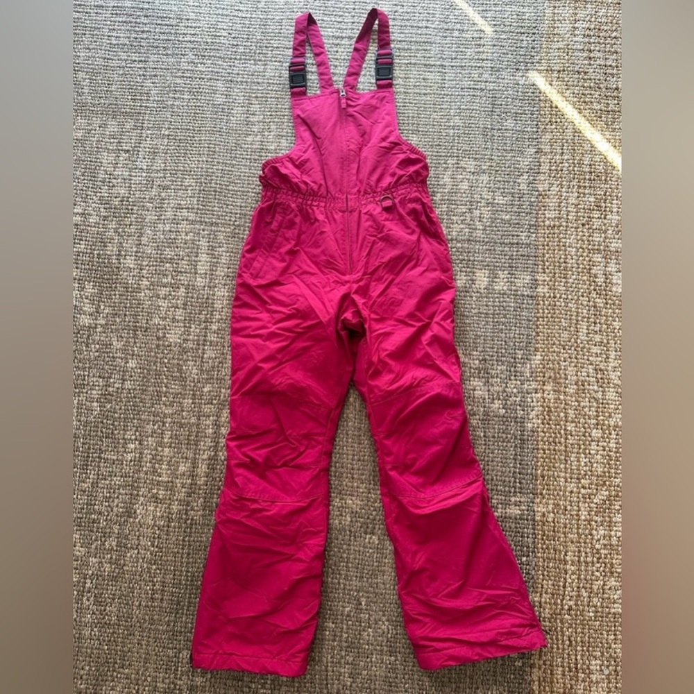 Lands' End Kids Husky Iron Knee Insulated Winter Snow Bibs